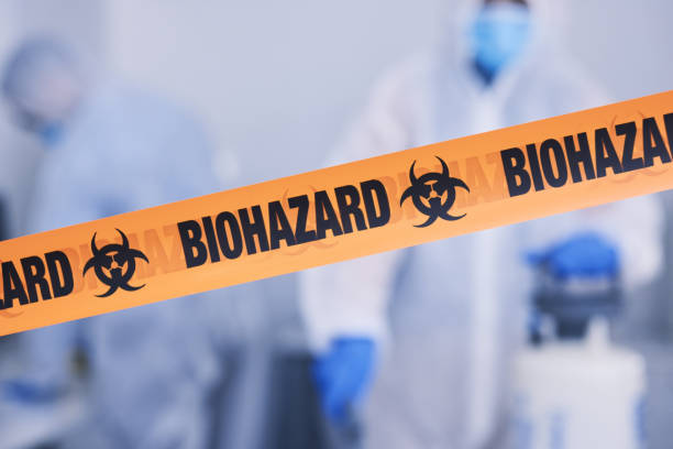 Professional Biohazard Cleanup technician working in Woodinville, WA